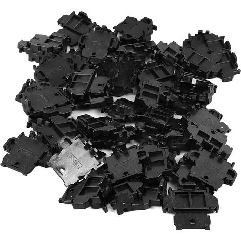 Rail DIN multifonctionnel en Nylon de bornier de 100 pièces pour le commerce à la maison (1/5)