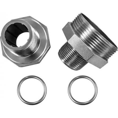 Lot de 2 traversées de paroi 1 P 1/2 pour filtre à sable de piscine - 500201201000 - Hayward