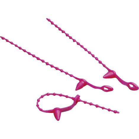 TRU COMPONENTS 1592909 TC-STVR130RD7203 Kabelbinder 130 mm 3 mm Rot mit Spreizanker 1 St.