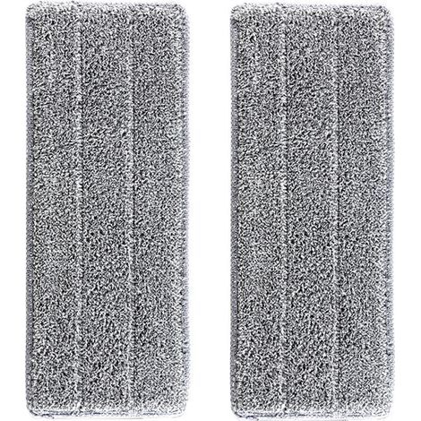 Mikrofaser-Wischmoppkopf, Ersatzbezug für Fransenmopp, Flachmoppkopf, Mikrofaser-Reinigungstuch, 33 x 12 mm (1/5)