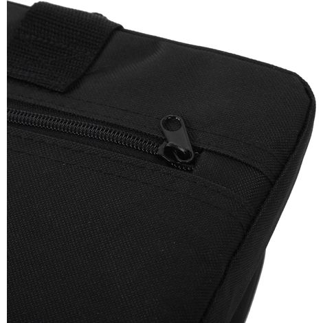 Coussin pliant extérieur portable réglable pour camping avec dossier noir