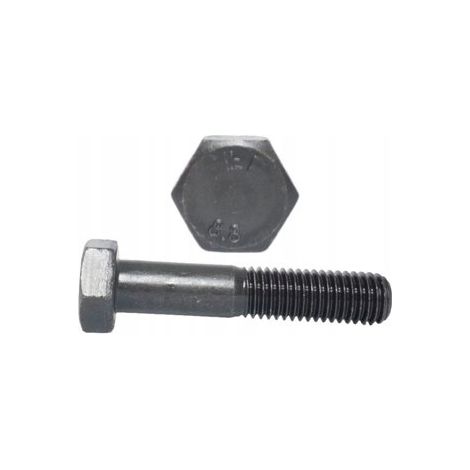 M18x70 Sechskantschrauben 8.8 schwarz DIN 931 25 Stück. (1/5)