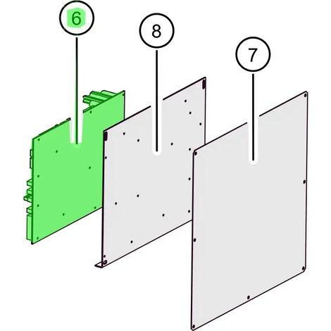 ETA Kesselsteuerungsplatine AEL3-Twin Ersatzteil für Twin - 020-4120-03-E
