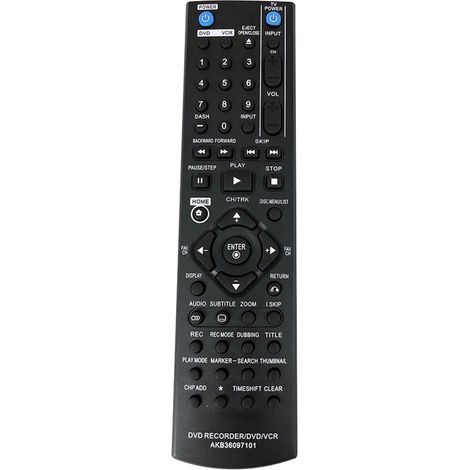 VURAHOME - Remplacement des télécommandes akb36097101 pour lg enregistreur dvd dvd magnétoscope télécommande rc897t rc397hm fernbedienung (1/5)