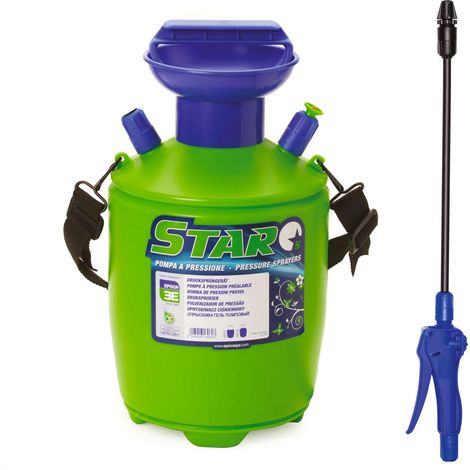 POMPA A PRESSIONE STAR 5 ACCESSORI PROFESSIONALI GIARDINAGGIO GIARDINO (1/4)