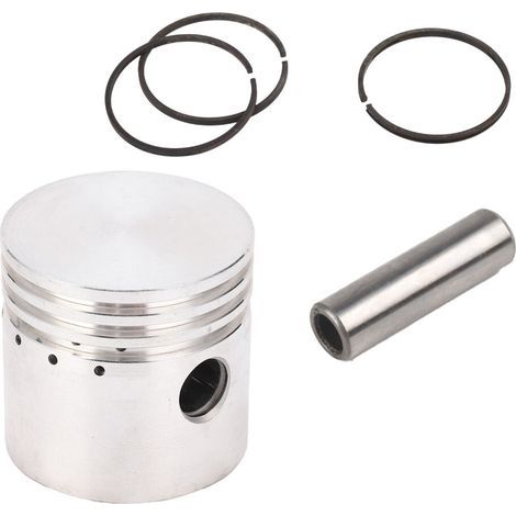 Luftkompressor-Ersatzteilset: 51-mm-Kolben, Pleuelstange und Kolbenringe, Aluminium, korrosions- und abriebfest (1/4)