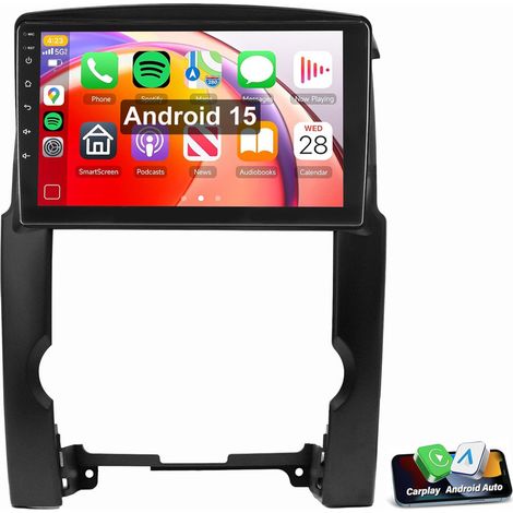 Pour KIA Sorento II XM 2009-2013 Android 15 Autoradio CarPlay RDS GPS WiFi 2+64G (1/5)