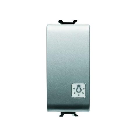 B-P 1M 1P NO 16A ''LUMIÈRE'' TITANE GEWISS GW14151
