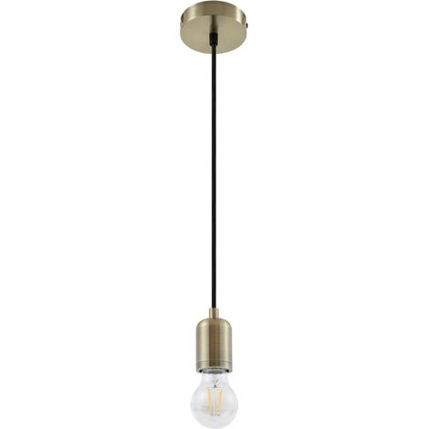 [NEUWERTIG] B-Ware Lindby Pendelleuchte Hängeleuchte Hattie Messing Aluminium E27 Led Wohnzimmer