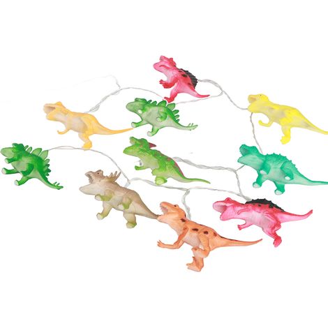 Meter lange Lichterkette mit 10 LEDs, Dinosaurier-Motiv, dekorative Lampe, Partylampe, Nachtlicht, Kinderzimmerdekoration (1/5)
