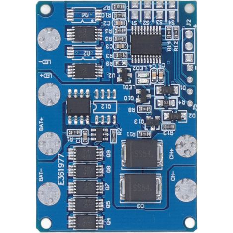 Solarmodul für Gartenbeleuchtung, Leistungsregler, Lithium-Eisenphosphat-Beleuchtungsreglerplatine, 20 W, 3,7–6 V (1/5)