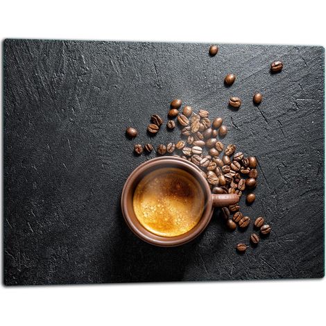 Glasschneidebrett 52x40 Kaffee (1/5)