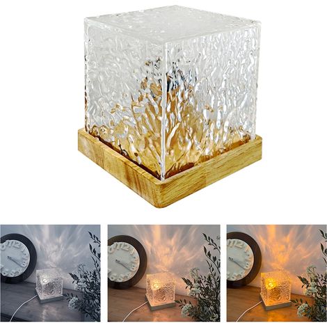 LED-Schreibtischlampe mit Diamantmuster, inklusive Controller und USB-Anschluss (1/5)