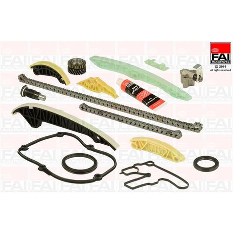 Kit de distribution par chaîne FAI AutoParts TCK248 AUDI 06H 109 158 E
