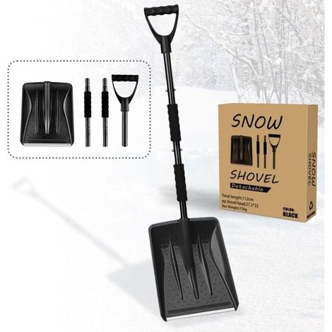 Pelle à neige télescopique - Manche extensible 71 99 cm Brosse rotative 360 degrés - Toyota Grand Highlander (1/5)