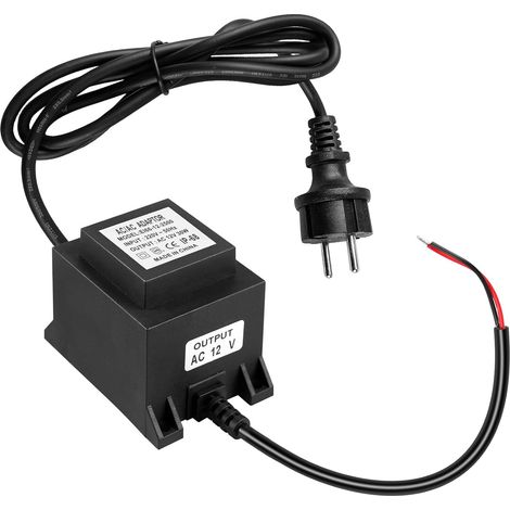 Transformateur LED 12 V 30 W 220 V Avec Prise Extérieure IP68 Pour Éclairage et Pompes de Bassin (1/5)