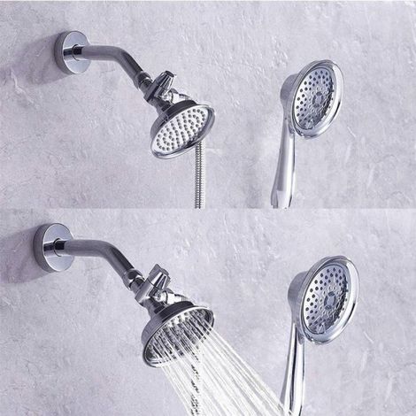 Dérivateur d'eau G1/2 pour douche, vanne 3 voies en laiton massif, séparateur pour robinet bidet toilet douche (1/4)