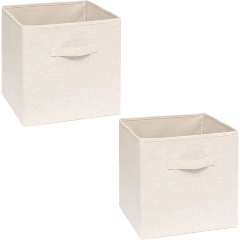 Lot de 2 boîtes de rangement TIDY BOX
