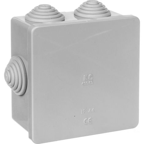 Abzweigdose elettrocanali ec400c3 IP44 80x80x40 mm