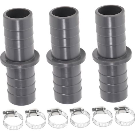 3 Ensembles Connecteur de Tuyau de Vidange pour Vaisselle Adaptateur Extension de Tuyau Clip pour Machines à Laver et Vaisselle (1/5)