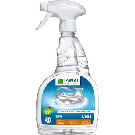Le Vrai vitres disinfettante per superfici 750ml 4633