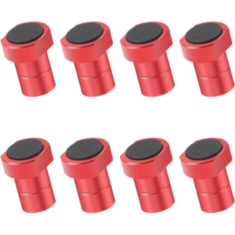 QORVA-8 pièces Serrage de Table à Bois 20mm, Serrage en Alliage d'Aluminium pour Établi de Travail du Bois, Pince pour Chien, Accessoire pour Tendeurs Plats Sur Banc de Rabotage pour Fixer les Pièces (1/5)