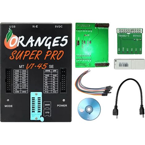 Programador de ECU, conectividad USB, soporte de comunicación versátil, conjunto de unidad principal V1.45 (1/2)