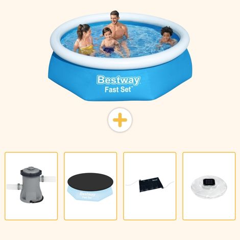 Bestway Bestway Fast Set Ronde - 244x61 cm - 5-pièces S328 (1/5)