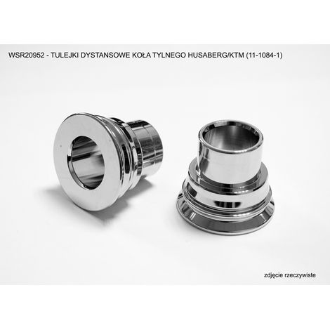 Entretoises de roue arrière BEARING WORX pour KTM SX/SXF/SX-F 125/200/250/300/350/450 '03-'12, EXC/EXCF/EXC-F '03-'22, SX 85 '12-'22, HUSQVARNA TC 85 '14-'22 TE/TC/FC/FE '14-'16, GAS GAS EC/EC-F '21-' (1/2)