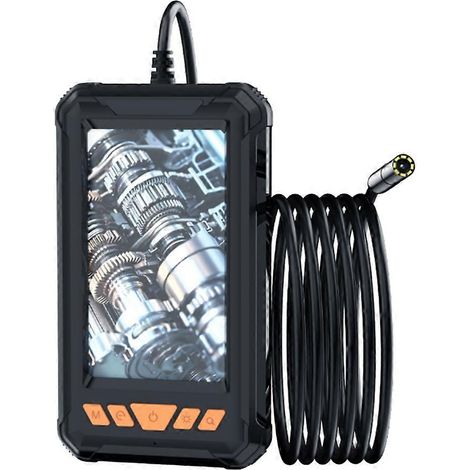 Endoscope automobile avec écran IPS 4,3 pouces, résolution HD, caméra USB 8 mm, portée de 5 m, étanche, pour l'inspection des canalisations et des égouts de votre véhicule. - JBMEDIA (1/4)