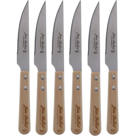 Jean Dubost Set Coltelli da Steak Inox 19,2 cm Elegante