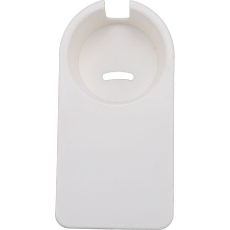 Support mural blanc pour verre et canette, organiseur de bureau pour gobelets, porte-gobelet multifonction pour table d'ordinateur, rangement de tasses et bouteilles. (1/5)