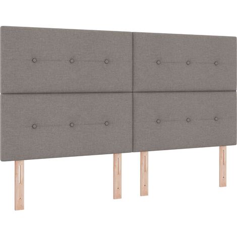 Maison Exclusive - Testiera LED con strisce LED con testiera Talpa 180 cm Tessuto