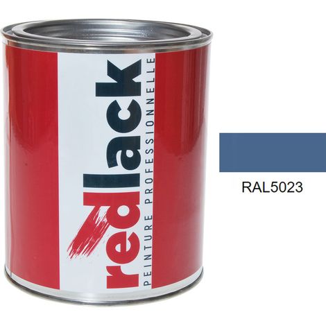 Barattolo da 1L di vernice – RAL 5023 – Blu distante – satinato – multisupporto – Redlack