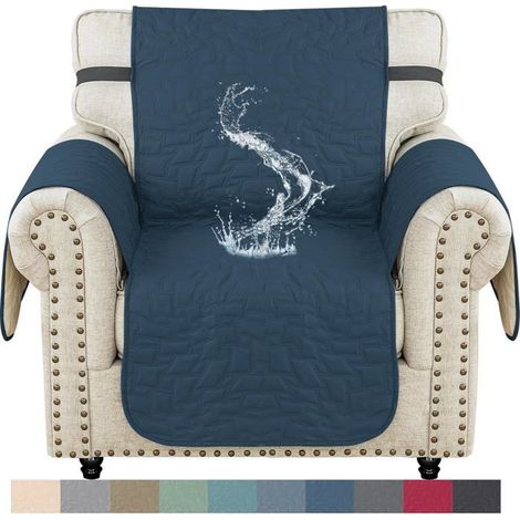 1 Housse de canapé,Imperméable,Anti-poils animaux,Tissu polyester,Bande élastique,Salon
