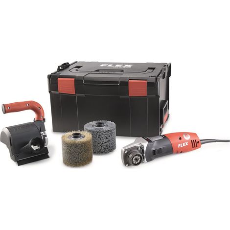 TRINOXFLEX BBE 14-3 110 Set FLEX lucidatrice a spazzole eccentriche - in confezione - 461504 (1/4)