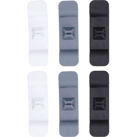 6 pièces organiseur de câbles de cuisine en silicone, range-cordes multifonction pour câbles (1/5)