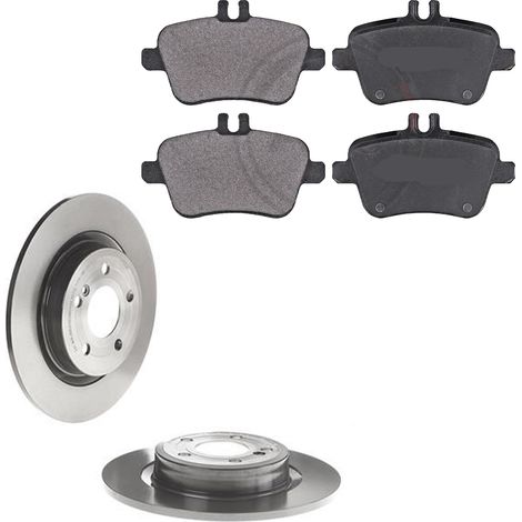 KIT FRENI POSTERIORI compatibile con MERCEDES-BENZ SLC (R172) - DISCHI + PASTIGLIE OEM: P 50 140 / 18299 /SOSTITUZIONE DIRETTA/BASSA POLVERE/SILENZIOSO (1/5)
