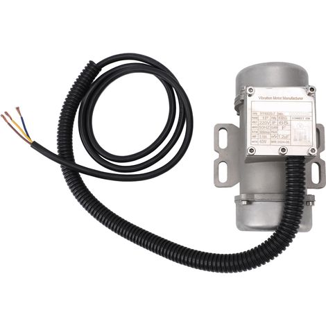 Moteur vibrant pour béton 3000 tr/min, moteur vibrant électrique pour béton, indice de protection IP65, pour table vibrante à sable, 30 W, 30 kg (1/5)
