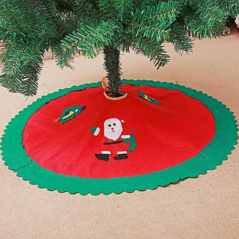 Tapis de sapin de Noël, décoration pour les fêtes de fin d'année célébrant Noël et l'hiver. (1/5)