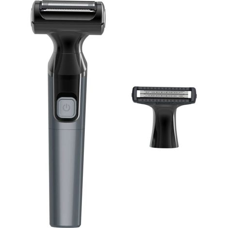 Rasoir et épilateur électrique 2 en 1 pour hommes et femmes - Tondeuse à poils indolore pour le corps - AquaForge (1/3)