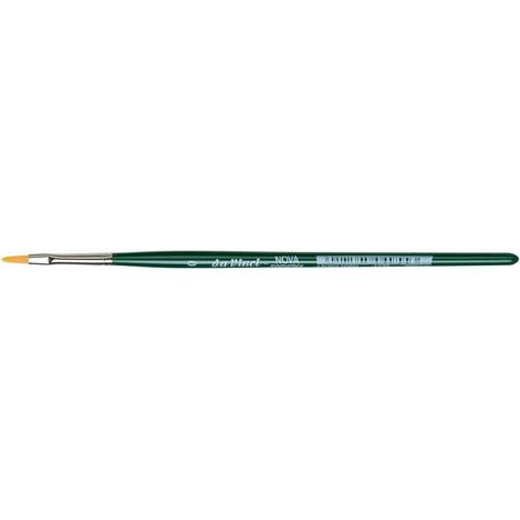 Pinceau usé bombé aquarelle - Fibres synthétiques - Da Vinci - Nova - 0 - série 1375 (1/2)