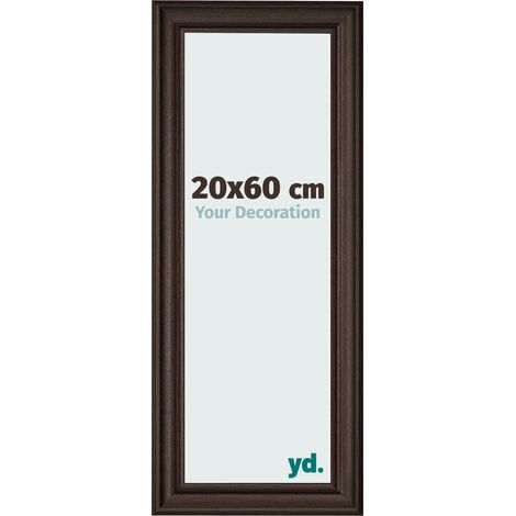 yd. - Cadre photo 20x60 - Chene Fonce - MDF - Lazio