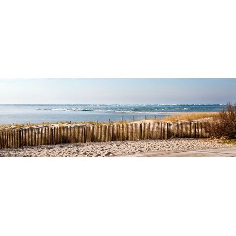 Tableau sur toile pointe du Cap Ferret 30x97 cm - Impression sur Toile Murale Décorative - Image imprimée en HD sur Toile - Toile sur Châssis en Bois FSC - Fabriqué en France (1/4)