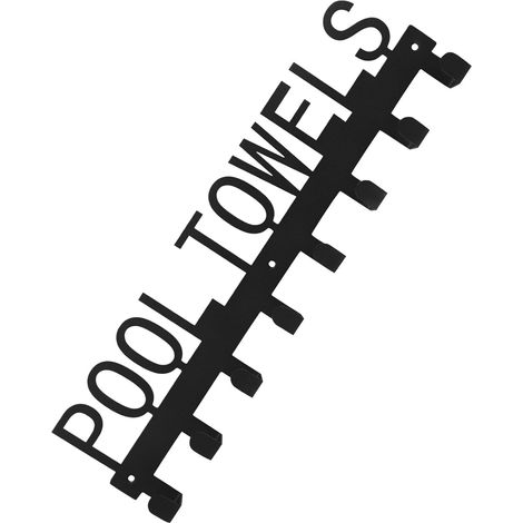 Porte-serviettes en fer sans clous avec crochet pour chapeau, la (1/5)