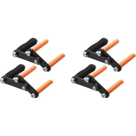Quatre pinces de levage pour plaques de plâtre, pinces de levage manuelles, adaptées aux plaques de plâtre et au verre, outils de manutention permettant de gagner du temps. (1/3)