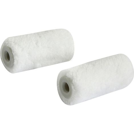 Nespoli Lackwalzen Felt 5,5 cm 2 Stück Farbroller