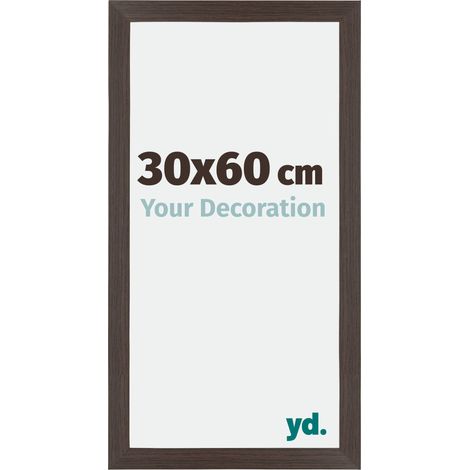 yd. - Cadre photo 30x60 - Chene Fonce - MDF - Mura (1/5)