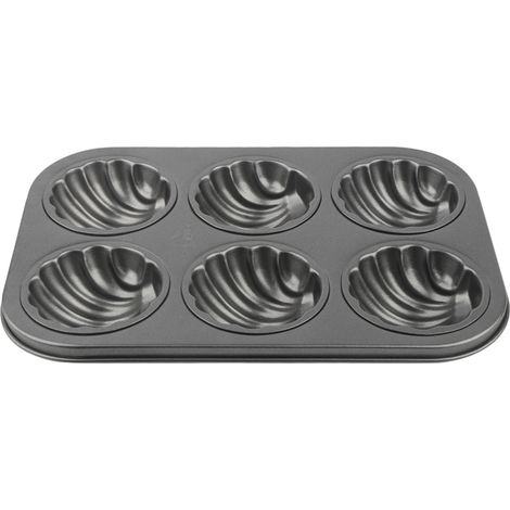 Plaque de cuisson antiadhésive en acier au carbone pour la cuisson au four et au gril, moule à biscuits, gâteaux et muffins (1/5)