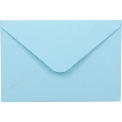 Confezione da 50 buste con patta appuntita. Design semplice e compatto per varie occasioni, biglietti, foto, inviti, (1/5)